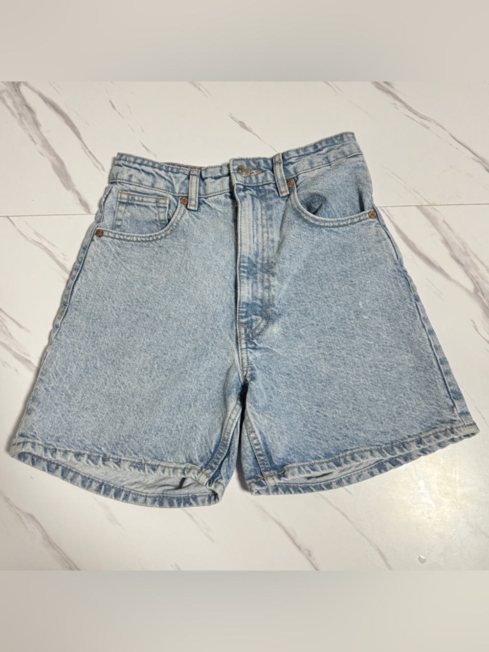 ZARA Denim Shorts High-Rise